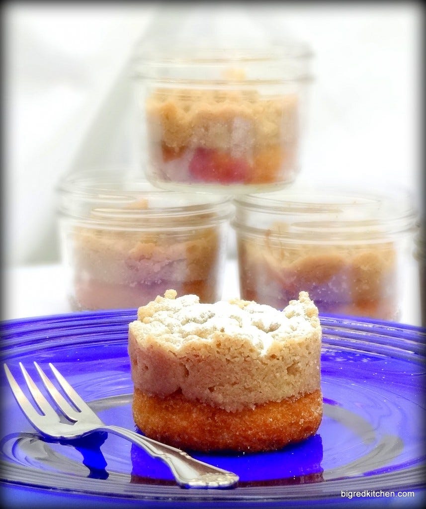 Mason Jar Coffee Cakes