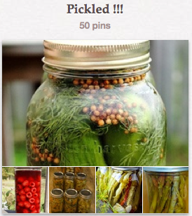 Pickled Pinterest Board