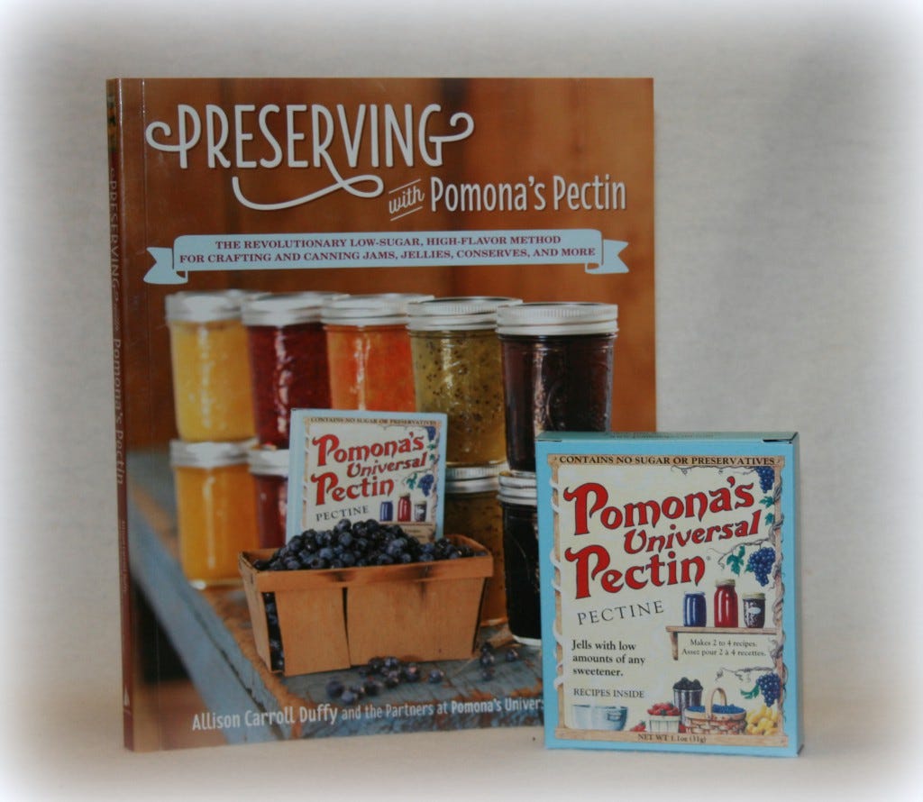 Pomona's Pectin & Preserving with Pomona's Pectin Book