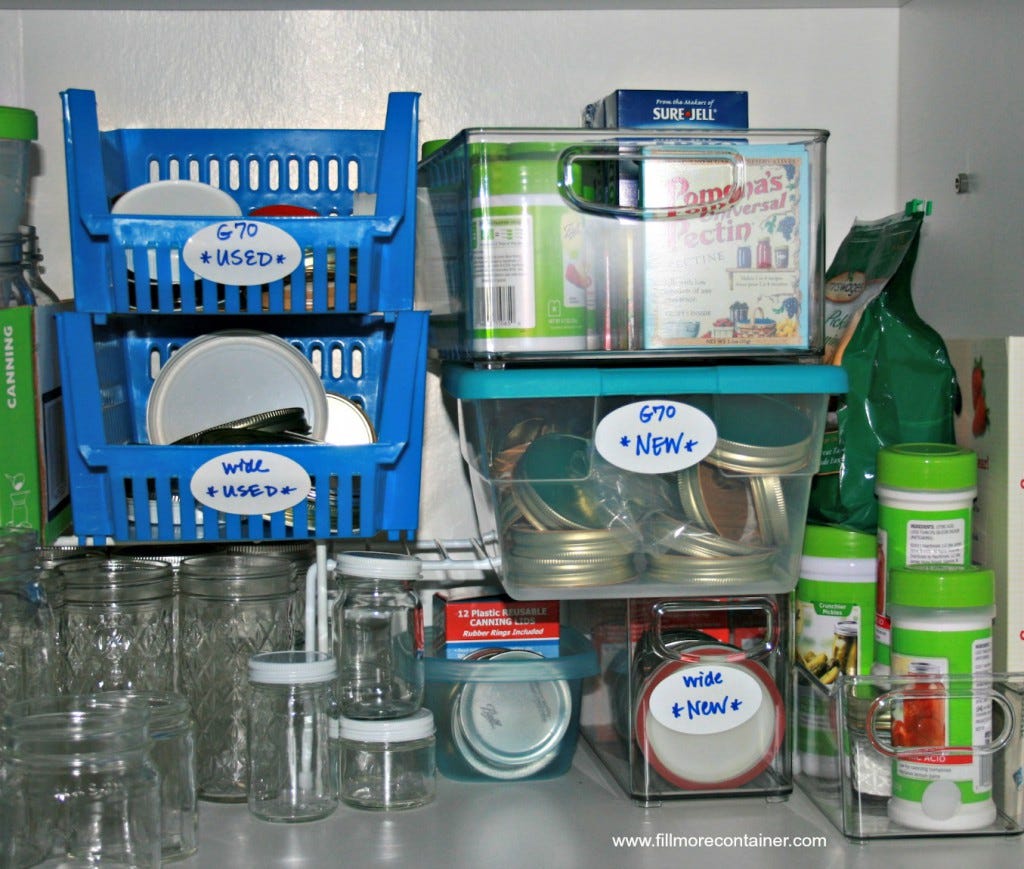 How to store Canning lids