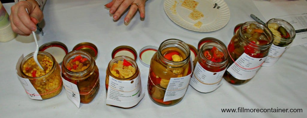 Judging Pickled Mixed Vegetables 2015