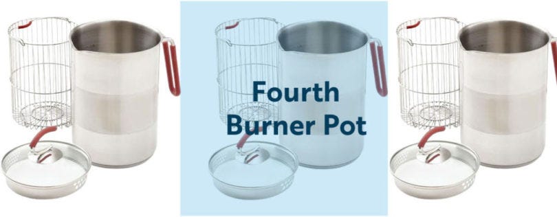 Fourth Burner Pot - fillmore container