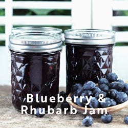 Blueberry Rhubarb Jam