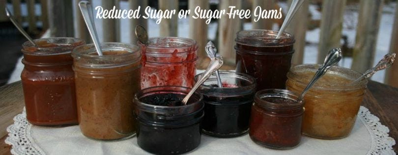 reducedSugar jams