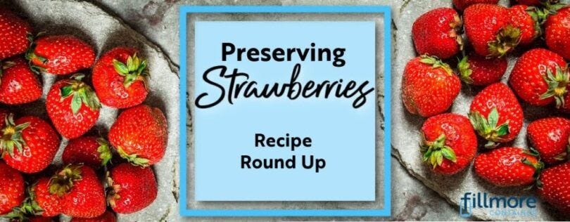 How to Preserve Strawberries Recipe Round Up