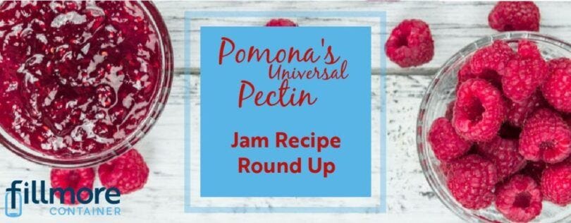 Pomona's Pectin Jam Recipe Round Up