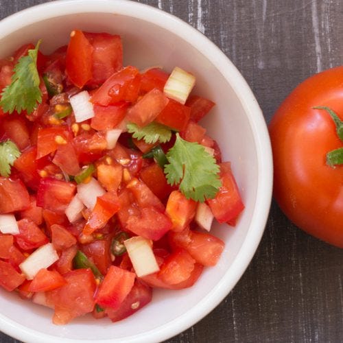 Diced Tomato Salsa