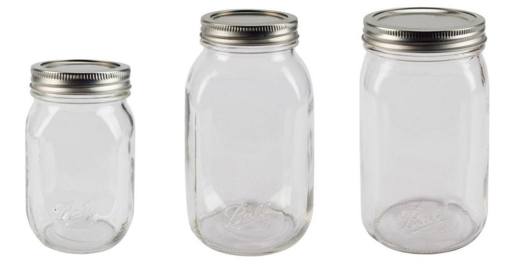 Ball SmoothSidded Jars