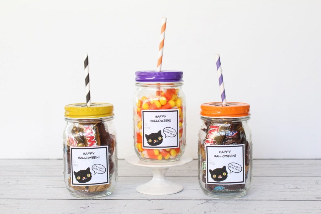 Halloween Mason Jars