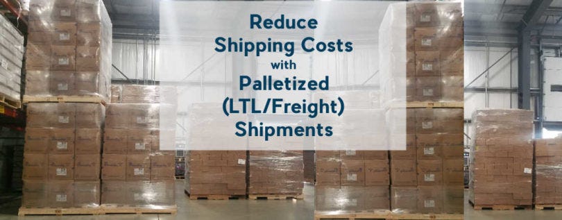 Learn about Palletized Shipping