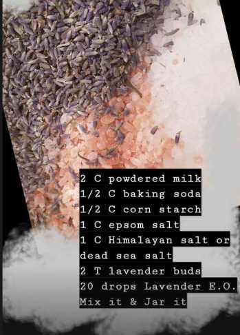 Lavender Milk Bath Soak