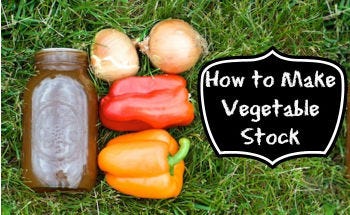 How to make veg stock