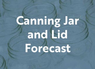 Canning Jar and lid forecast