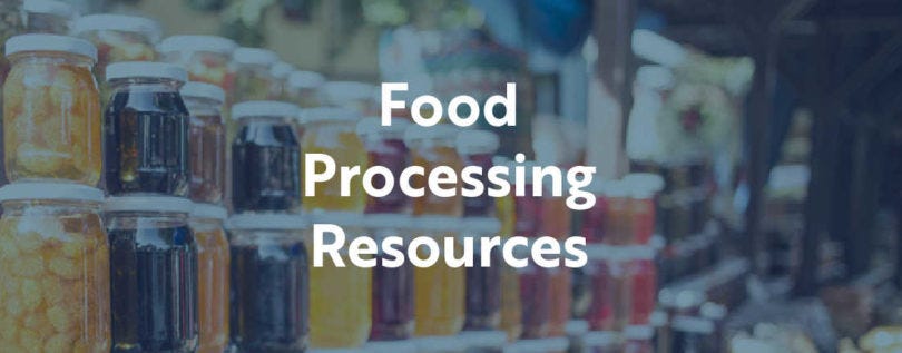 Food Processing Resources