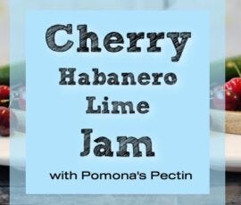 Cherry Habanero Lime Jam Recipe