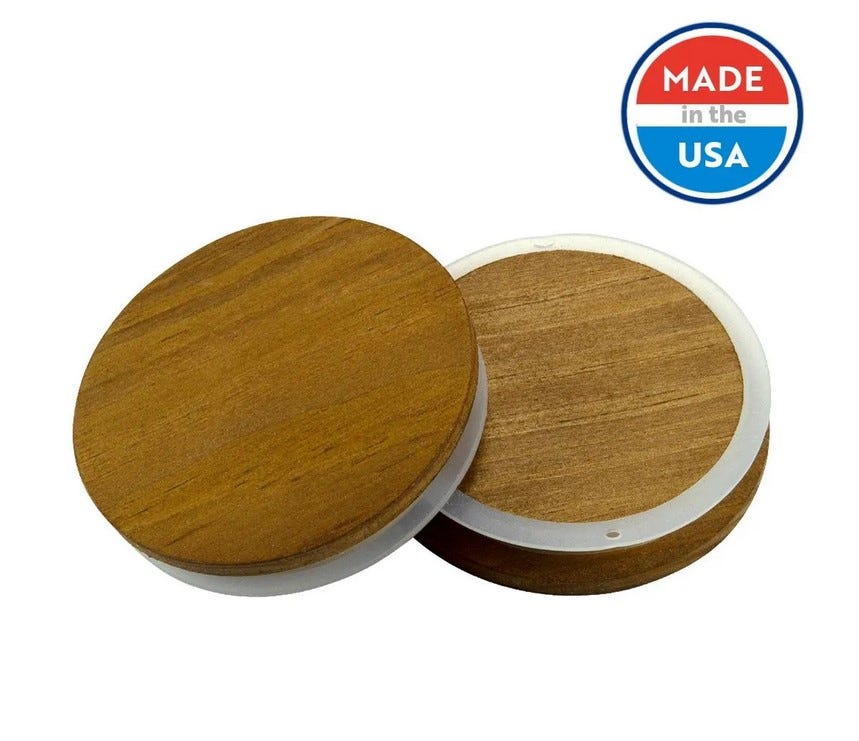 Wooden Lids & Candle Covers - Fillmore Container