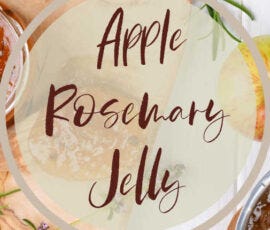 Apple Rosemary Jelly