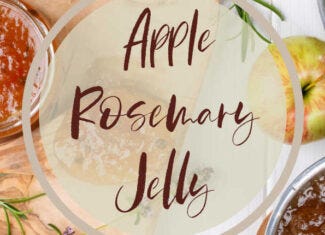 Apple Rosemary Jelly