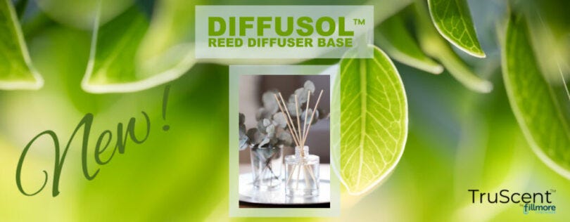 Diffusol Reed Diffuser Base from TruScent Fillmore Container