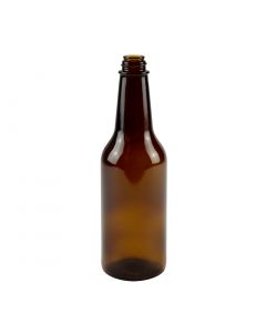 10 oz Amber Woozy Bottle 24-414 Finish - Fillmore Container