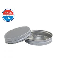Aluminum Colored Unlined Mason Jar Lids - Fillmore Container