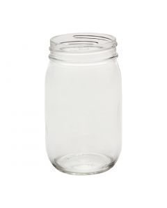 Glass Pint Mason Jars - (Case of 12) - Fillmore Container