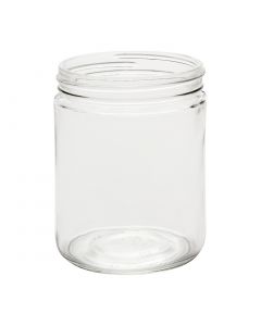 16 oz Round Straight-Sided Jar (Case of 12) - Fillmore Container