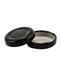 38 Lug Black Button Plastisol Made By Massilly - Fillmore Container