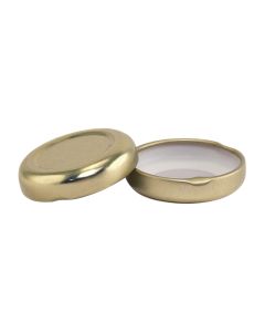 38-2000 Lug Gold Plastisol Lid - Fillmore Container