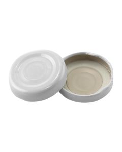 38 Lug White Button Plastisol - Fillmore Container