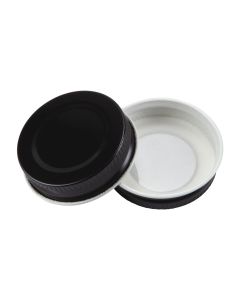 43-400 Black Metal Lid - Fillmore Container