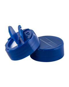 Plastic Blue Dual Dispensing Spice Lid (Fillmore Container) Case of 1000