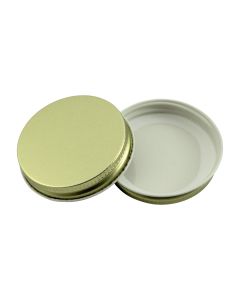 53-400 Continuous Thread Gold Lid - Fillmore Container