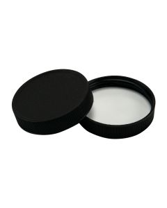 53/400 Plastic Black Lid - Fillmore Container