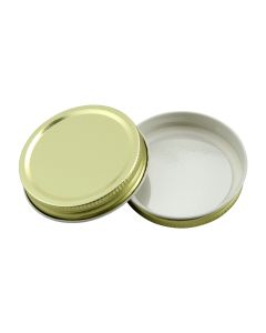 58-400 Gold Metal Lid - Fillmore Container