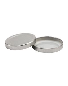 58/2020 Lug Silver Plastisol Lined Cap - Fillmore Container