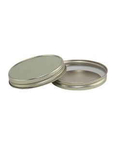 63-400 Gold Metal Lids | Fillmore Container