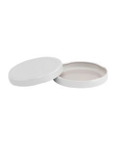 63/2030 Lug/Twist-off Lid in White - Fillmore Container