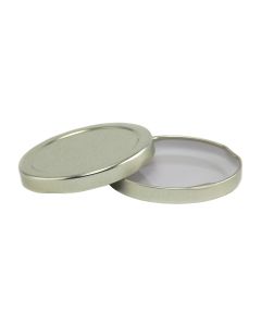 70 mm Lug Gold Metal Plastisol Lid - Fillmore Container