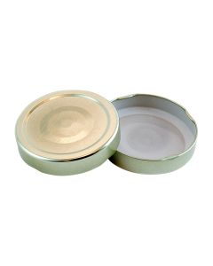 70mm Deep Lug Gold Button PlastisolRL-070 DGB