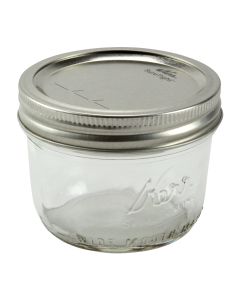 8 oz Kerr Wide Mouth Canning Jar (Case of 12) - Fillmore Container
