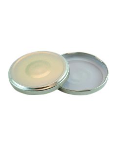82/2040 Lug Gold Button Lid with  Plastisol Liner - Fillmore Container