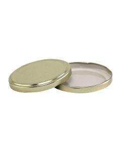 82/2040 Lug Gold Plastisol Lid - Fillmore Container