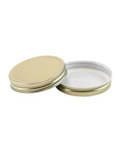 86-460 Gold Hi-Heat Metal Lid - Fillmore Container