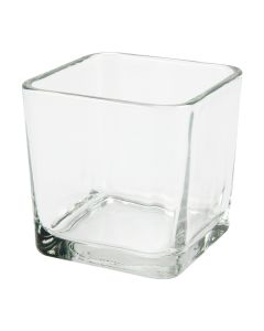 14 oz Medium Cube Votive by Libbey - Fillmore Container