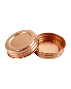 Rose Gold Mason Jar Lid - Fillmore Container