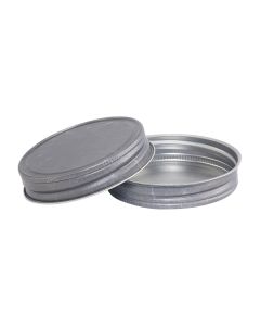 Regular Mouth Antique Pewter Mason Jar Lid - Fillmore Container