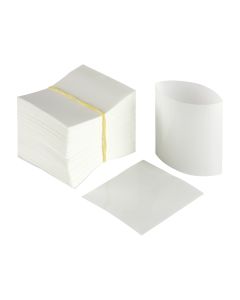 White Heat Shrink Bands for Hot Sauce Bottles with 24mm Finish (Pack of 250) - Fillmore Container