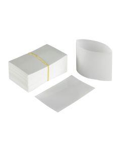 White Heat Shrink Bands for Sauce Bottles with 38mm Finish (Pack of 250) - Fillmore Container