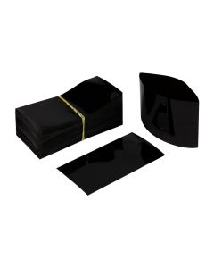 Black Heat Shrink Band for Containers with 48mm Finish (Pack of 250) - Fillmore Container